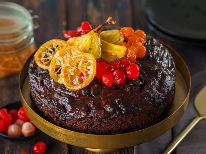 Рецепт английского кекса с сухофруктами