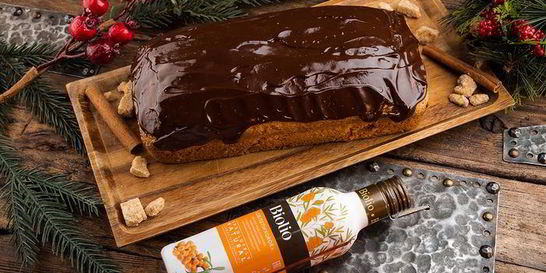 Ароматный кекс с апельсиновыми цукатами