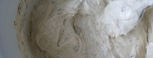 банановый кекс с орехами, шоколадом и корицей. Шаг 8