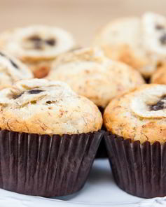 Банановые кексы без сахара