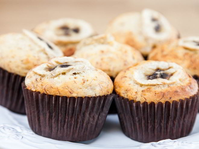 Рецепт банановых кексов без сахара