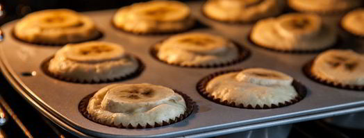 банановые кексы без сахара. Шаг 11