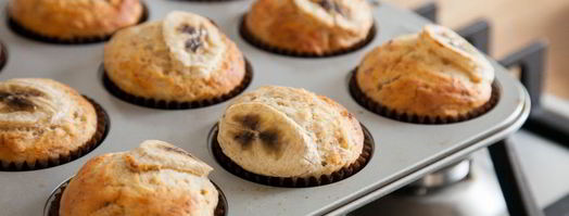 банановые кексы без сахара. Шаг 12