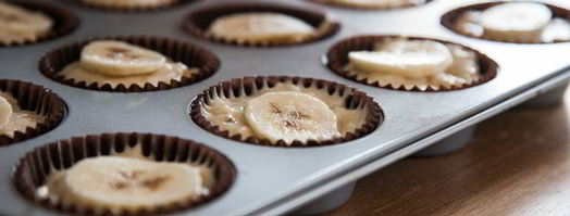 банановые кексы без сахара. Шаг 10