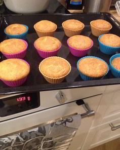 Быстрые банановые кексы