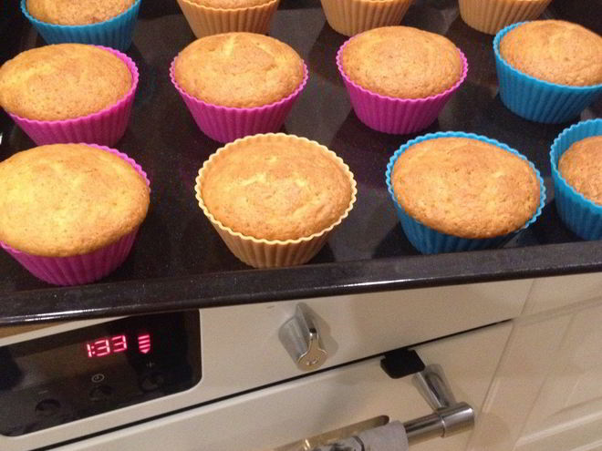 Рецепт быстрых банановых кексов