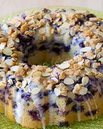 Черничный кекс