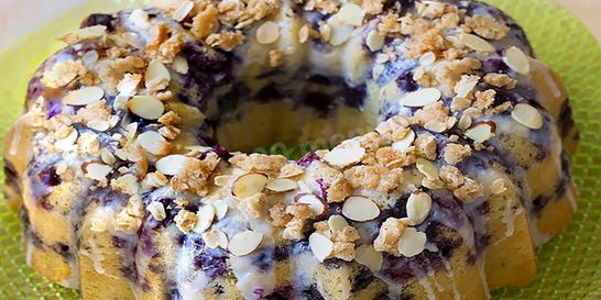 Черничный кекс