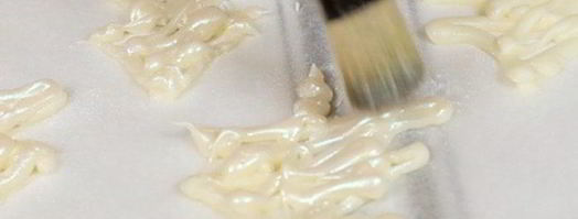 идеи новогоднего украшения кексов. Шаг 7