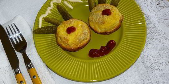 Кабачковые кексы