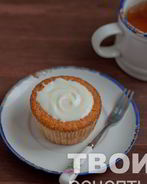 Капкейки с апельсиновым курдом