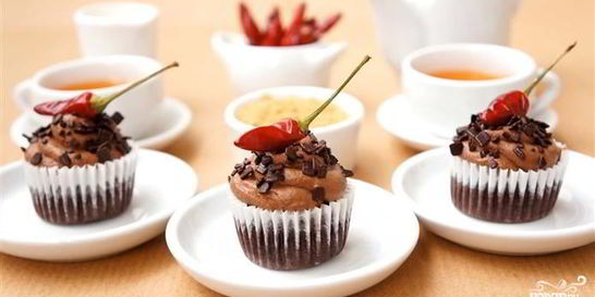 Капкейки с чили