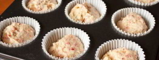 капкейки с клубничным кремом. Шаг 4