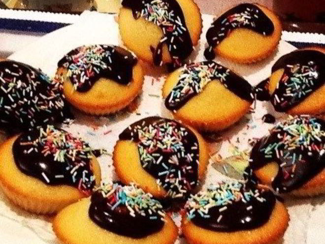 Рецепт капкейков с шоколадной глазурью