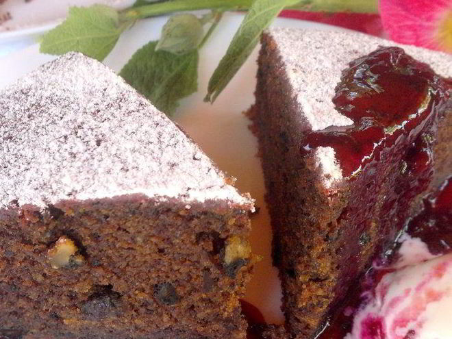 Рецепт кекса из свеклы