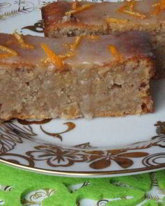 Кекс из вареного апельсина