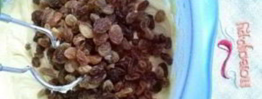 кекс классический с изюмом. Шаг 5