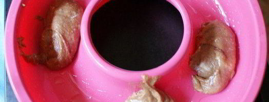 кекс мраморное кольцо. Шаг 8