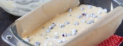 кекс на сметане с черникой. Шаг 8