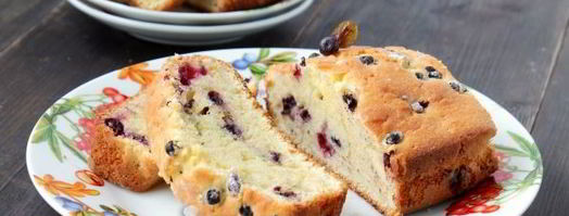 кекс на сметане с черникой. Шаг 10