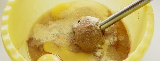 кекс печеночный с сыром. Шаг 3