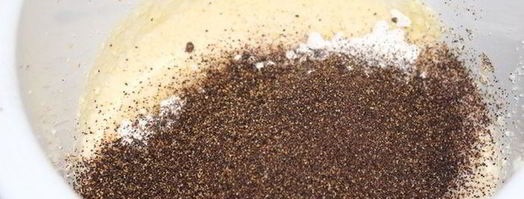 кекс с черемуховой мукой и черешней. Шаг 3