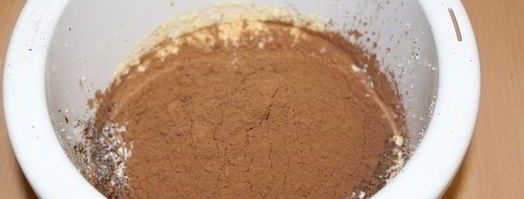 кекс с черемуховой мукой и черешней. Шаг 4