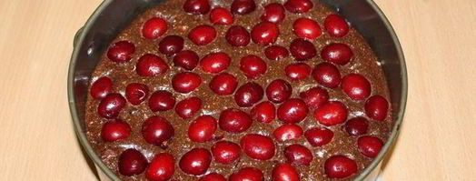 кекс с черемуховой мукой и черешней. Шаг 6