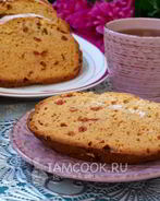 Кекс с изюмом в хлебопечке