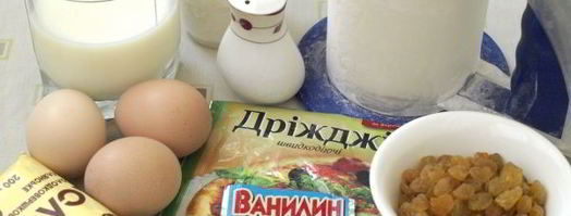 кекс с изюмом в хлебопечке. Шаг 2