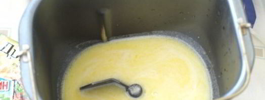 кекс с изюмом в хлебопечке. Шаг 3