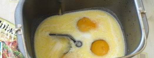 кекс с изюмом в хлебопечке. Шаг 4