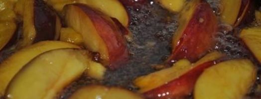 кекс с карамелизированными нектаринами. Шаг 2