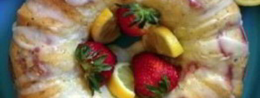 кекс с клубникой в мультиварке. Шаг 4