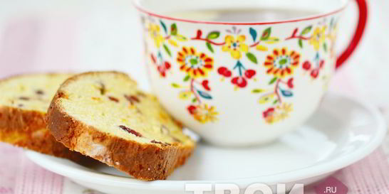 Кекс с начинкой