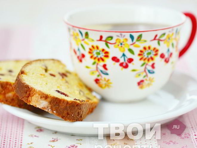 Рецепт кекса с начинкой