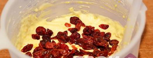 кекс с начинкой. Шаг 4