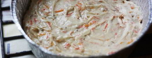 кекс с тыквой, морковью и орехами. Шаг 9