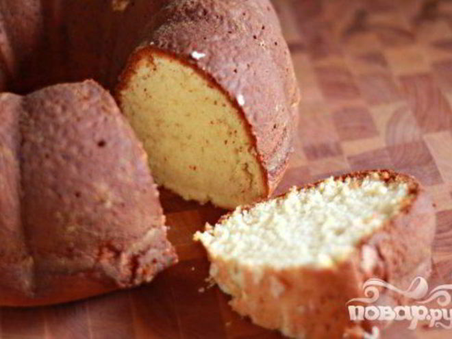 Рецепт кекса с ванилью и кардамоном