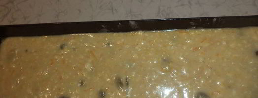 кекс с виноградом. Шаг 4