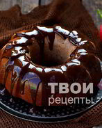 Кекс с яблоками