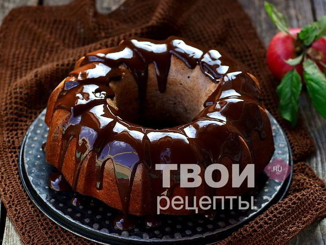 Рецепт кекса с яблоками
