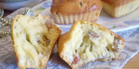 Кексики с изюмом