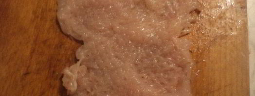 кексы из куриного филе с шампиньонами и сулугуни. Шаг 4