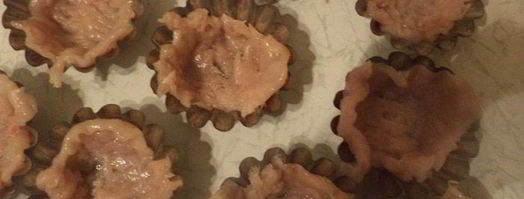 кексы из куриного филе с шампиньонами и сулугуни. Шаг 5