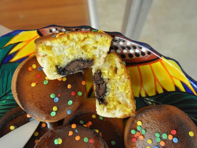 Рецепт кексов конфетти