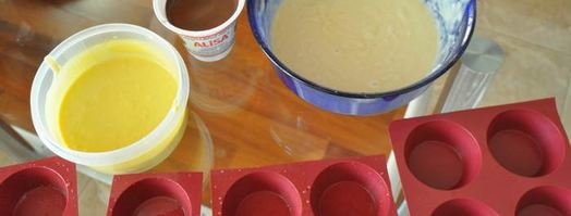 кексы конфетти. Шаг 2