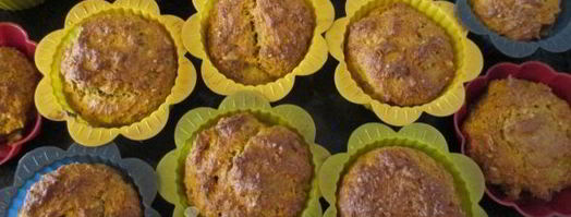 кексы морковные из овсяной и цельнозерновой муки. Шаг 11