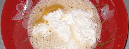 кексы с шоколадной начинкой. Шаг 3