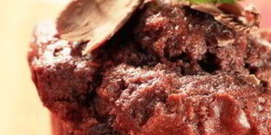 Кексы с шоколадным сыром и джемом